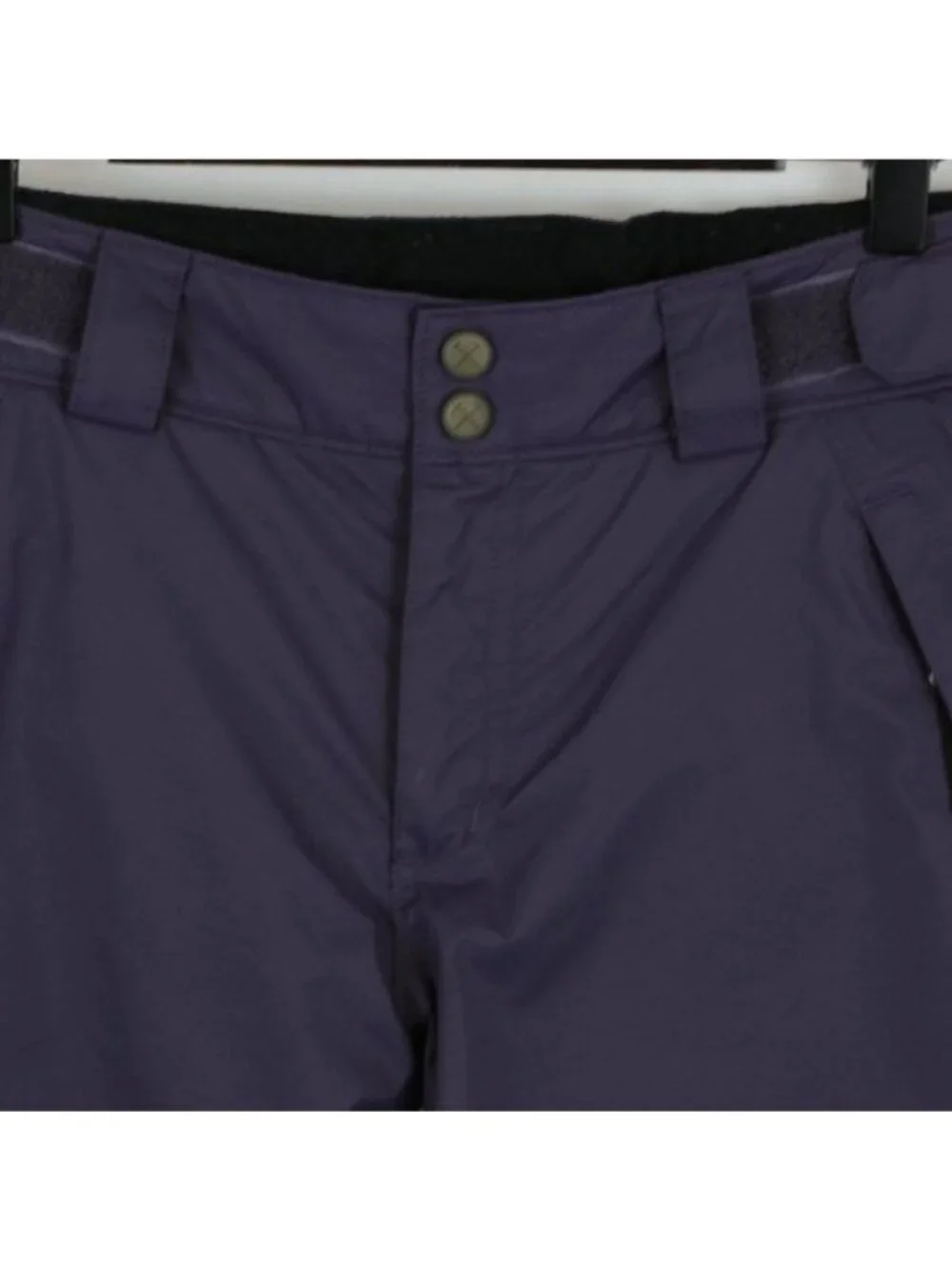 REI Girls Medium Purple Adjustable Fleece Lined Insulated Winter Snow Pants